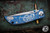 Spartan Blades Custom SHF Harsey Folding Knife Blue Compass Titanium 3.25" Stonewash