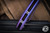 Spartan Blades Custom SHF Harsey Folding Knife Satin/Purple Honeycomb Titanium 4" MagnaCut Stonewash
