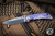 Spartan Blades Custom SHF Harsey Folding Knife Satin/Purple Honeycomb Titanium 4" MagnaCut Stonewash