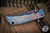 Spartan Blades Custom SHF Harsey Folding Knife "Storm Watch" Titanium 4" Damascus 