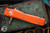 Microtech Ultratech OTF Knife Orange 3.4" Dagger Stonewash 122-10OR (Preowned)