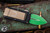 Microtech Exocet Jedi Master OTF Wallet/Knife Cali-Legal 1.9" Dagger Green 157-1JM (Preowned)