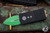 Microtech Exocet Jedi Master OTF Wallet/Knife Cali-Legal 1.9" Dagger Green 157-1JM (Preowned)