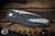 Three Rivers Manufacturing NEUTRON 2 Folding Knife Textured Blue Fat Carbon 3" Stonewash