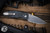 Three Rivers Manufacturing NEUTRON 2 Folding Knife Textured Blue Fat Carbon 3" Stonewash