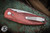 Three Rivers Manufacturing NEUTRON 2 Folding Knife Rosewood Tek-Wood 3" Stonewash