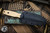 Blackside Customs Phase 7 SDM (Size Does Matter) Fixed Blade Knife Brass 4.5" MagnaCut Beskar 