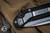 Microtech LUDT Gen III Automatic Folding Knife Black Aluminum/ Grip Inlay 3.4" M390 Drop Point Stonewash 1135-10