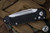 Microtech LUDT Gen III Automatic Folding Knife Black Aluminum/ Grip Inlay 3.4" M390 Drop Point Stonewash 1135-10