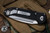 Microtech LUDT Gen III Automatic Folding Knife Black Aluminum/ Grip Inlay 3.4" M390 Drop Point Stonewash 1135-10