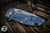 Rick Hinderer Knives XM-18 3.5" Spear Point Knife Blue Black G10, Battle Blue (