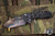 Medford Micro Praetorian T Folding Knife Black Sculpted "Jasmine Fade" Titanium 2.9" Vulcan Tanto 