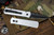 ProTech Godson Automatic Folding Knife Silver Satin Aluminum 3.15" Spear Point DLC Black  721-Silver
