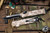 Heretic Knives Hydra OTF Automatic Knife Tan Camo 3.6" Recurve Two-Tone Serrated  H008-10B-TCAMO
