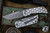 Mcnees Knives  Automac Atomic Skull Bones Aluminum Folding Automatic 3.25" Magnacut Stonewash