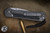 Chris Reeve Knives Large Sebenza 31 Black Micarta Inlay Titanium MagnaCut Knife 3.6" Drop Point Polished L31-1236 