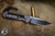  Chris Reeve Knives Small Sebenza 31 Macassar Ebony Inlay/Glass Blasted Titanium Knife 3" Drop Point S31-1140