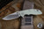 Rick Hinderer Knives XM-18 3.5" Slicer Knife Translucent Green G10, Working Finish