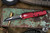 Microtech UTX-85 OTF Automatic Knife Merlot Red 3.1" Warhound Black 719W-1MRS