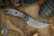 Bastinelli Knives "Chopper" Fixed Blade Black Micarta 3.5" M390 Stonewash