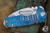 Medford Praetorian Genesis T Folding Knife "Galaxy" Flamed Titanium 3.3" Tanto Tumbled 