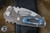 Medford Praetorian Genesis T Folding Knife "Galaxy" Flamed Titanium 3.3" Tanto Tumbled