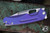 Medford Infraction Folding Knife Violet Titanium 3.6" Drop Point Tumbled