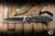 Chris Reeve Knives Small Sebenza 31 Folding Knife Glass Blasted Titanium/Bog Oak Inlay 3" Polished Drop Point  S31-1136