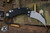 Reate EXO-K Karambit Button Lock Knife Black Aluminum 3" Stonewash (Preowned))