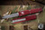 Microtech Ultratech Merlot Red OTF Automatic Knife 3.4" Drop Point Serrated Apocalyptic 121-11APMR