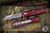 Microtech UTX-85 OTF Automatic Knife Merlot Red 3" Warhound Stonewash 719W-10MRS