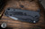 Medford Proxima Folding Flipper Knife DLC Titanium 3.9" DLC Black Drop Point
