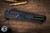 Medford M-48 Flipper Knife Blue Aluminum/PVD Titanium 3.9" Drop Point PVD Black