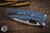 Medford Infraction Folding Knife Bead Blasted Blue Titanium 3.6" Drop Point Tumbled