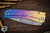 Medford Slim Midi Folding Knife Blue to Yellow Fade Titanium 3.25" Tanto Tumbled