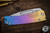 Medford Slim Midi Folding Knife Blue to Yellow Fade Titanium 3.25" Tanto Tumbled