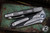 Microtech Socom Bravo Mini Manual Folding Knife Titanium/Carbon Fiber 3.4" Tanto Blasted 261M-7CFTI