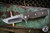 Chaves Knives Ultramar TAK Flipper Green Micarta 2.75" Drop Point (Preowned)