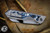 Heretic Knives Custom "Jinn" Slip Joint Mammoth Inlay Titanium 3" Mirror Polish