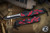 Heretic Knives Hydra V3 OTF Automatic Knife Red Camo 3.6" Recurve Two-Tone H008-10A-RCAMO