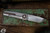 Alliance Designs "EZE" 2.0 Titanium Speed Holes Bronze Accents 3.25" Satin Tanto