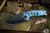 Medford Praetorian Genesis T Knife Flamed "Starry Night" Titanium 3.3" DLC Drop Point