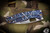 Medford Infraction Folding Knife Textured Violet Laser Lights Titanium 3.6" Drop Point 