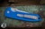 ProTech Rockeye Automatic Folding Knife Blue 3.4" S35VN Stonewash  LG301-BLUE (Preowned)