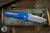 ProTech Rockeye Automatic Folding Knife Blue 3.4" S35VN Stonewash  LG301-BLUE (Preowned)