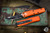 Microtech UTX-85 OTF Automatic Knife Orange 3.1" Tanto Black Serrated 233-3OR