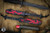 Heretic Knives Hydra V3 OTF Automatic Knife Red Camo 3.6" Tanto Two-Tone Full Serrated H006-10C-RCAMO