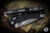 Microtech Amphibian Ram-LOK Folding Knife Fluted Black Aluminum 3.9" Apocalyptic Stonewash 137RL-10APFL