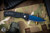 ProTech TR-2 Tactical Response Automatic Knife Textured Black w/ Silver Shaw Skull Inlay 3" MagnaCut Sapphire Blue  