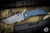 McNees Knives PM Mac 2 Blue/Bronze "Atomic Frag" w/Backspacer Titanium Knife 3.5" Stonewash